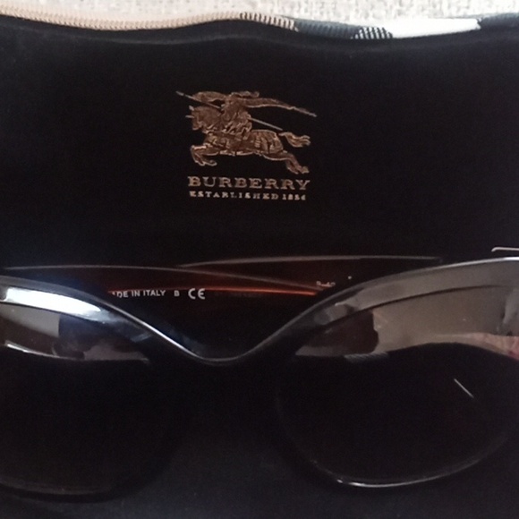 BURBERRY SUNGLASSES 57mm Gradient Butterfly Brown Grey B 4248 with CASE - Picture 7 of 8